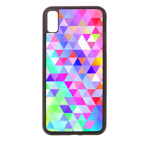 Rainbow Triangles - Stylish phone case by Kaleiope Studio