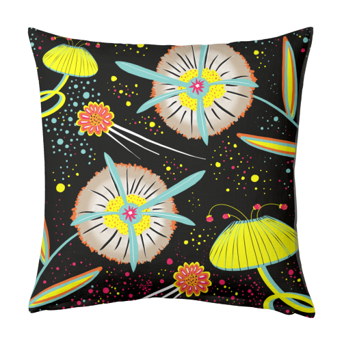 Moon Garden - designed cushion by InspiredImages