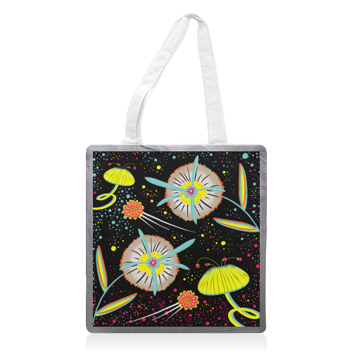 Moon Garden - printed tote bag by InspiredImages