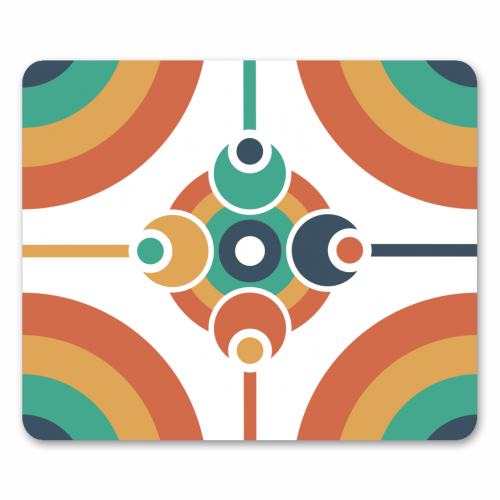 Geo Spectrum - funny mouse mat by InspiredImages