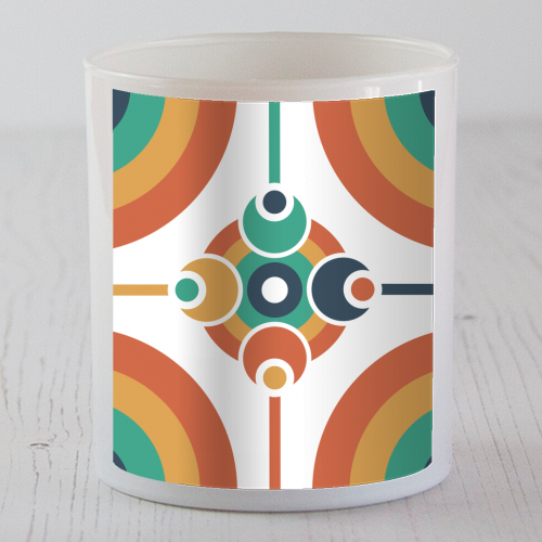 Geo Spectrum - scented candle by InspiredImages