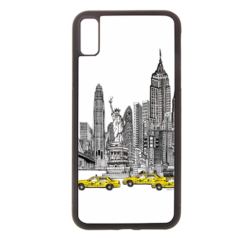 New York City Skyline - Stylish phone case by Katie Clement