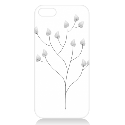 Minimalistic Tree - unique phone case by AJ Illustration