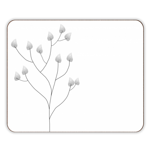 Minimalistic Tree - designer placemat by AJ Illustration