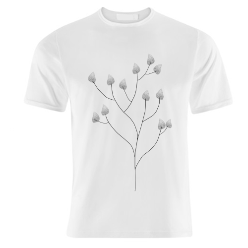 Minimalistic Tree - unique t shirt by AJ Illustration