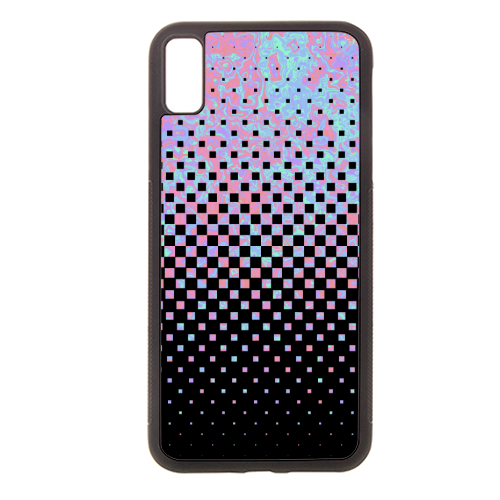 Funky Gradient Checkerboard - stylish phone case by Kaleiope Studio