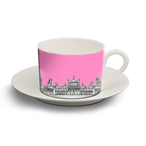 Pink Adam Cup & Saucer 