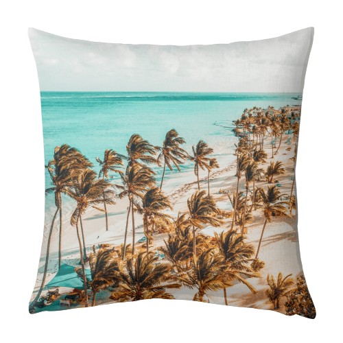 Beach Life - designed cushion by Uma Prabhakar Gokhale