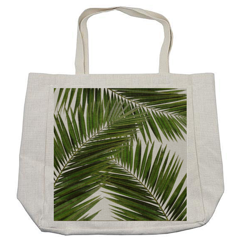 Palm Leaf III - cool beach bag by Orara Studio