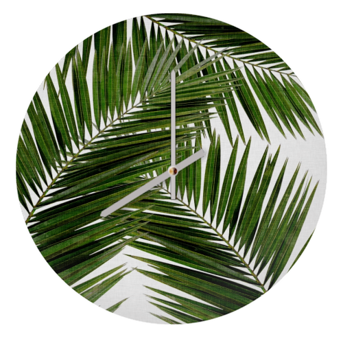 Palm Leaf III - creative clock by Orara Studio