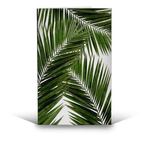 Palm Leaf III - funny greeting card by Orara Studio