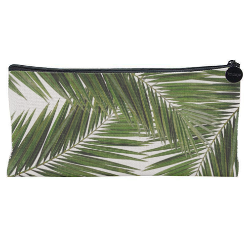 Palm Leaf III - flat pencil case by Orara Studio