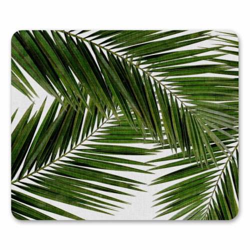 Palm Leaf III - personalised mouse mat by Orara Studio
