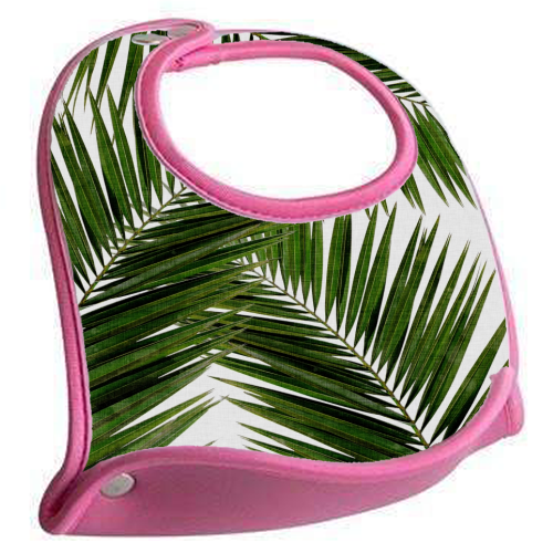 Palm Leaf III - designer baby bibs by Orara Studio