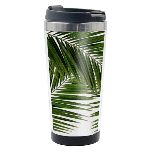 Palm Leaf III - photo water bottle by Orara Studio