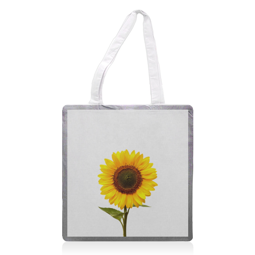 Sunflower Still Life - printed tote bag by Orara Studio