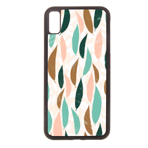 Leaf pattern - stylish phone case by DejaReve