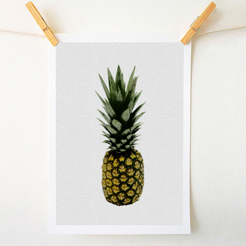 Pineapple - original print by Orara Studio