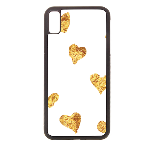 Hearts of Gold Series of Gold - Stylish phone case by Eunice Buchanan