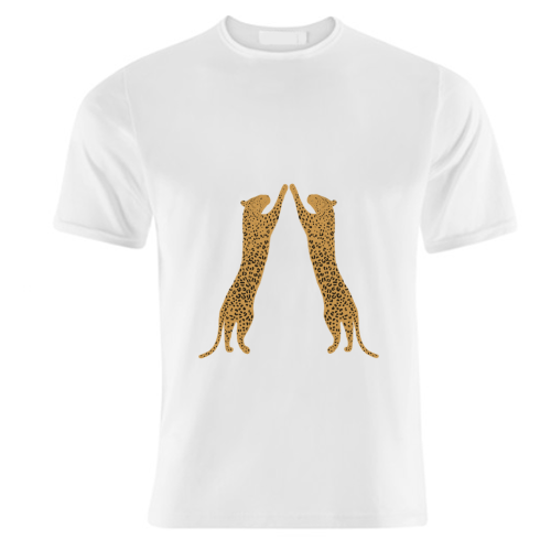 Leopards - unique t shirt by Ella Seymour