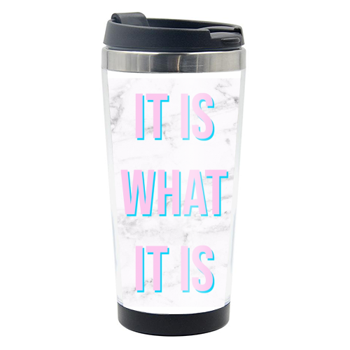 IT IS WHAT IT IS - photo water bottle by Lilly Rose