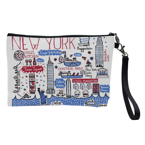 New York - pretty makeup bag by Julia Gash