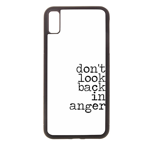 Don't Look Back In Anger - stylish phone case by The 13 Prints