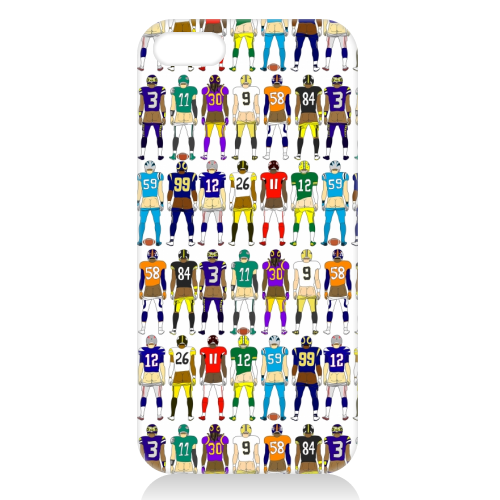 Football Butts - unique phone case by Notsniw Art