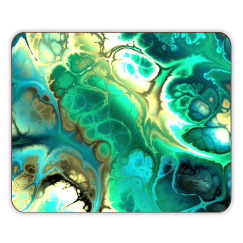 Fractal Marble - designer placemat by Kaleiope Studio