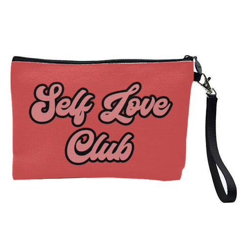 Self Love Club - pretty makeup bag by Sarah Talbot-Goldman