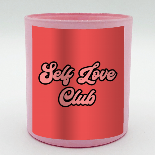 Self Love Club - scented candle by Sarah Talbot-Goldman