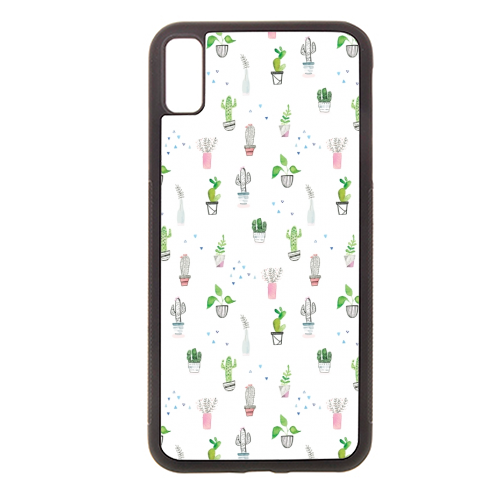 Painted house plants - lauradidthis - stylish phone case by lauradidthis
