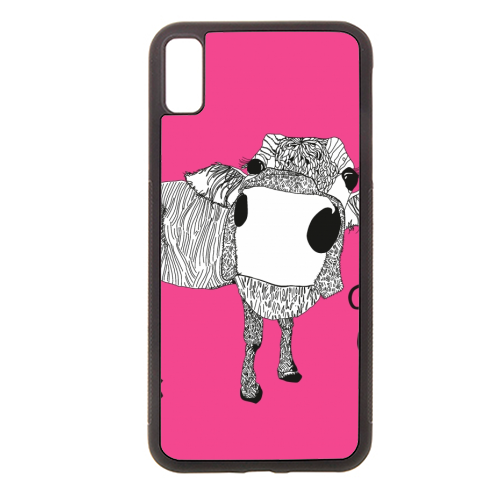 Cheeky Cow - Stylish phone case by Casey Rogers