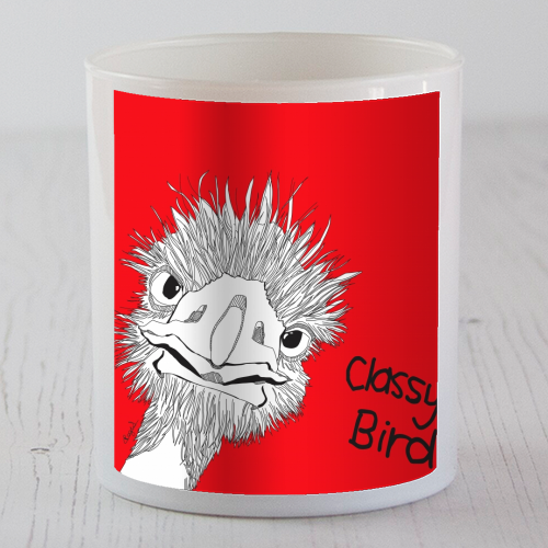 Classy Bird - scented candle by Casey Rogers