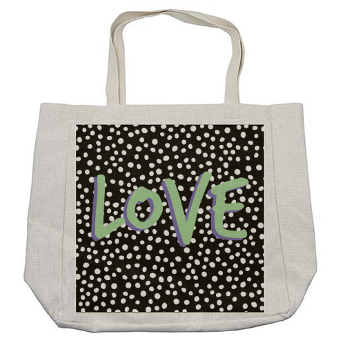 LOVE Print - cool beach bag by The 13 Prints