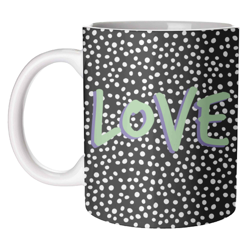LOVE Print - unique mug by The 13 Prints