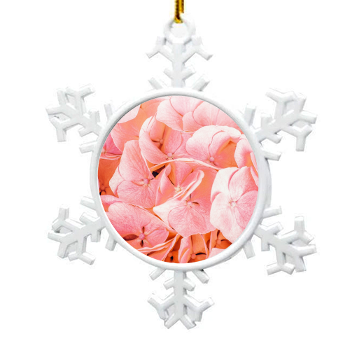 Blushing - snowflake decoration by Uma Prabhakar Gokhale