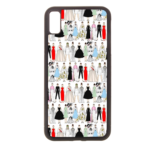 Audrey - Stylish phone case by Notsniw Art
