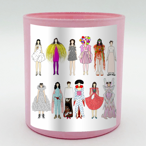 Bjork - scented candle by Notsniw Art