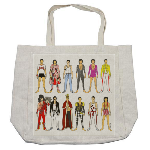 Freddie - cool beach bag by Notsniw Art