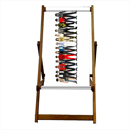 Michael - canvas deck chair by Notsniw Art