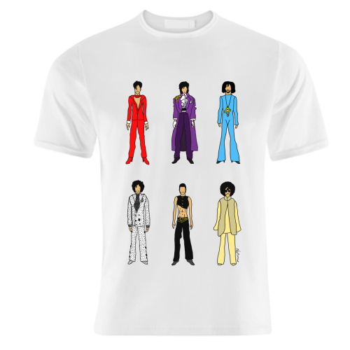 Prince - unique t shirt by Notsniw Art