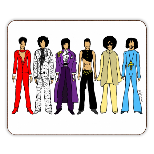 Prince - designer placemat by Notsniw Art