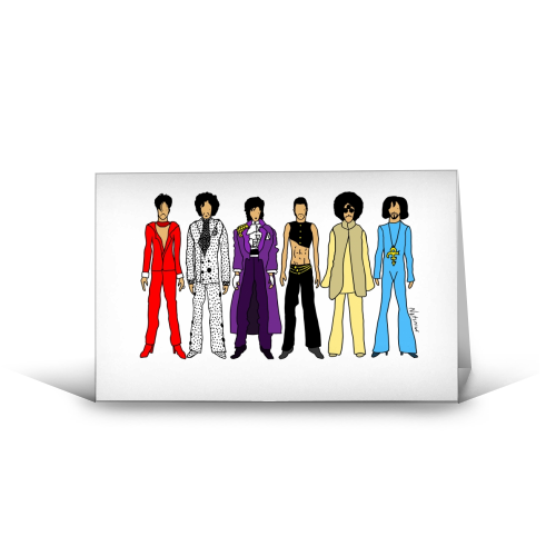Prince - funny greeting card by Notsniw Art