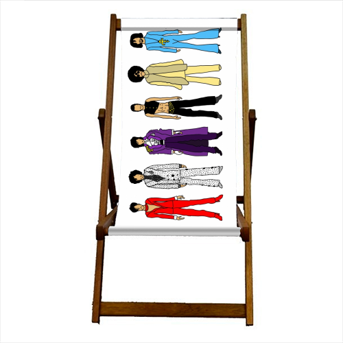 Prince - canvas deck chair by Notsniw Art