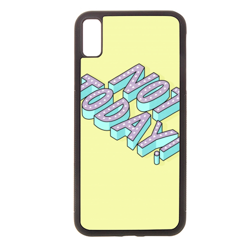 Not Today - stylish phone case by Katie Ruby Miller