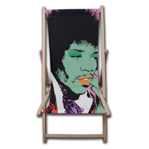 Jimi - canvas deck chair by Wallace Elizabeth