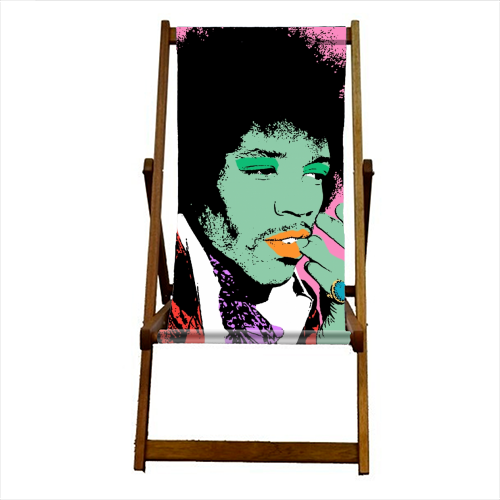 Jimi - canvas deck chair by Wallace Elizabeth