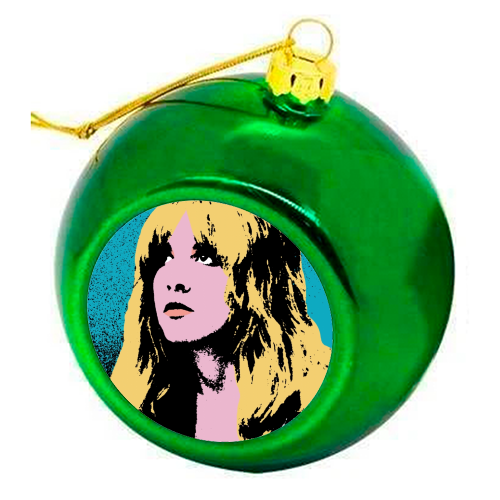 Stevie - colourful christmas bauble by Wallace Elizabeth