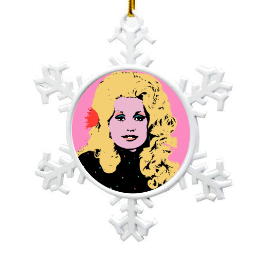 Dolly - snowflake decoration by Wallace Elizabeth
